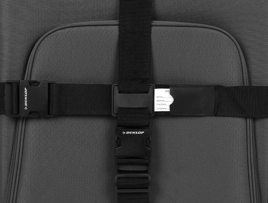 DUNLOP PAS DO WALIZKI BAGAŻU TORBY SPINAJĄCY ZABEZPIECZAJĄCY PODWÓJNY 190x5