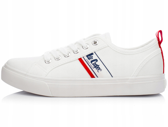 LEE COOPER LCW-22-31-0830L damskie trampki niskie białe