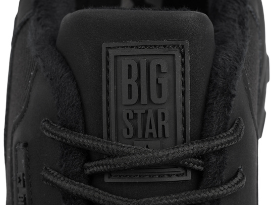 BIG STAR męskie buty sneakersy sportowe czarne HI-POLY SYSTEM