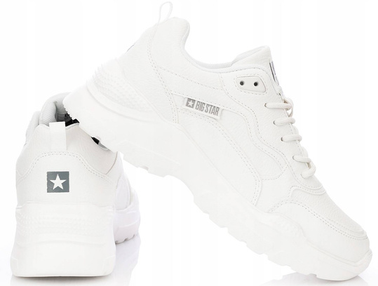 BIG STAR EE274460 buty damskie sneakersy białe