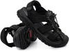 GRISPORT 9029M męskie sandały skórzane trekkingowe sportowe czarne