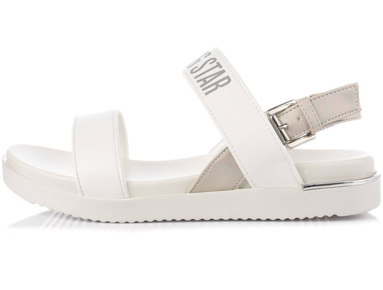 BIG STAR ll274939 DAMSKIE CASUALOWE BIAŁE SANDAŁY