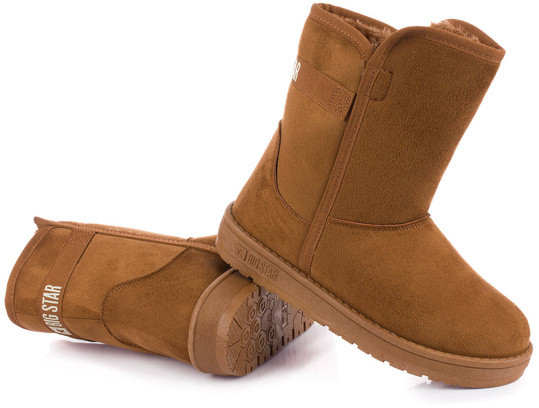 BIG STAR KK274616 BUTY BOTKI ŚNIEGOWCE OCIEPLANE FUTERKIEM DAMSKIE