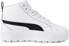 PUMA KARMEN II MID 397459-04 damskie buty sportowe sneakersy wysokie na platformie skórzane białe
