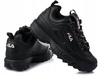 FILA DISRUPTOR LOW WMN 1010302.12V  buty sneakersy DAMSKIE czarne