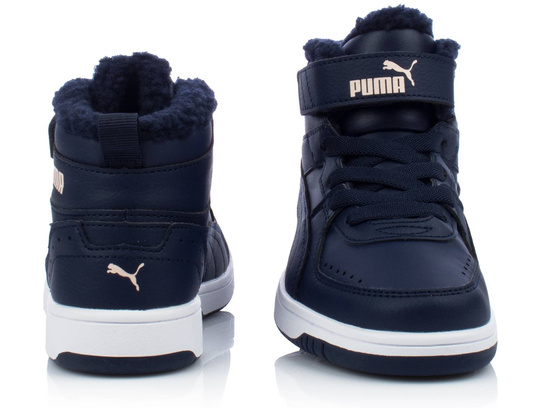 DZIECIĘCE BUTY ZIMOWE CHŁOPIĘCE PUMA REBOUND OCIEPLANE 375479-05