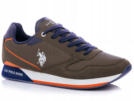  U.S. POLO BUTY MĘSKIE SPORTOWE SNEAKERSY ZIELONE