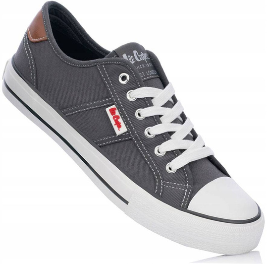 LEE COOPER LCW-22-31-0865M męskie trampki niskie szare