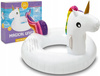 JEDNOROŻEC DMUCHANY PŁYWANIA MATERAC KOŁO PONTON