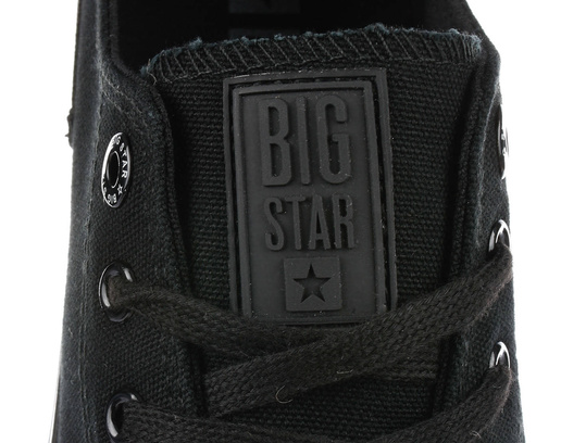 BIG STAR KK174007 MĘSKIE KLASYCZNE CZARNE TRAMPKI