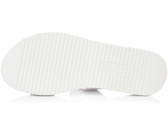 BIG STAR LL274935 KLAPKI DAMSKIE WSUWANE NA LATO BIAŁE