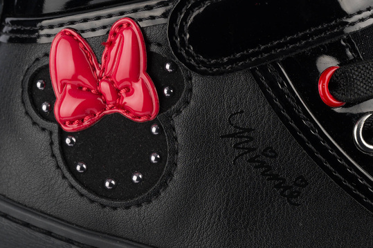 GEOX KALISPERA J264GB05402-C9999 CZARNE BUTY DZIECIĘCE DISNEY