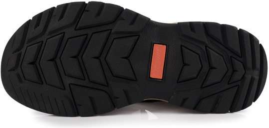 GRISPORT 9028M męskie sandały skórzane trekkingowe sportowe brązowe