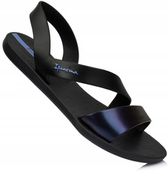 IPANEMA DAMSKIE SANDAŁY WEGAŃSKIE CZARNE 82429-25970