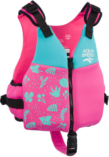 AQUA SPEED kamizelka dla dzieci dziecięca do pływania na basen asekuracyjna piankowa