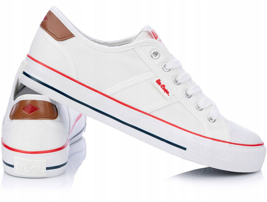 LEE COOPER LCW-21-31-0056M męskie trampki niskie białe