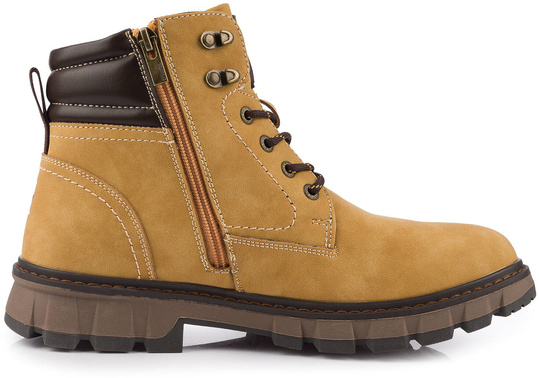 BIG STAR MĘSKIE BUTY TREKKINGOWE TRAPERY WYSOKIE ZIMOWE OCIEPLANE