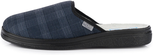 DR ORTO MĘSKIE KAPCIE KLAPKI PANTOFLE DOMOWE SZEROKIE ZDROWOTNE