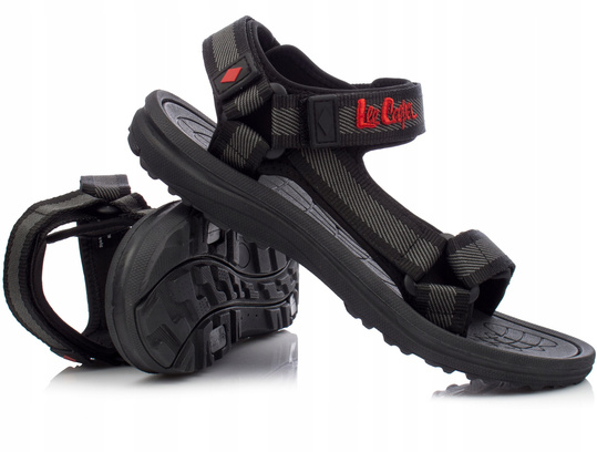 LEE COOPER LCW-22-34-0942M sandały sportowe męskie szare