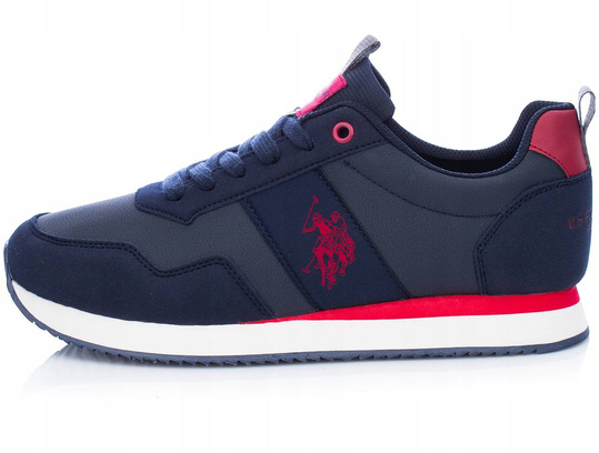 U.S. POLO ASSN. NOBIL BUTY MĘSKIE SPORTOWE SNEAKERSY GRANATOWE