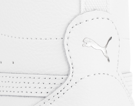 PUMA KARMEN II MID 397459-01 damskie buty sportowe sneakersy wysokie na platformie skórzane białe