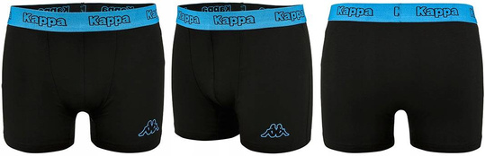 KAPPA LOGO BOX MAJTKI BOKSERKI MĘSKIE BAWEŁNA 6PAK 6 PAR