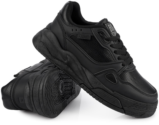 BIG STAR DAMSKIE BUTY SPORTOWE SNEAKERSY CZARNE