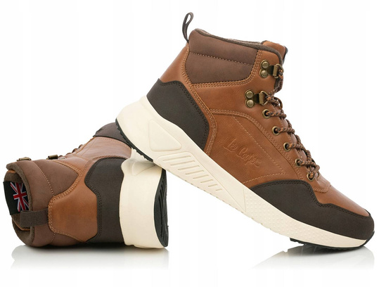 OUTLET: LEE COOPER BUTY MĘSKIE ZIMOWE TRAPERY TRZEWIKI LCJ-22-31-1458M