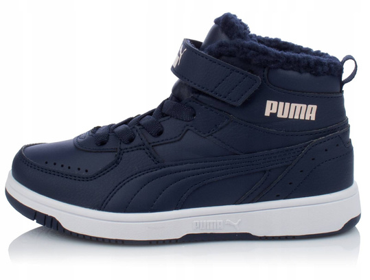 DZIECIĘCE BUTY ZIMOWE CHŁOPIĘCE PUMA REBOUND OCIEPLANE 375479-05