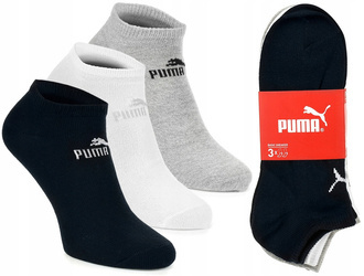 SKARPETKI STOPKI PUMA BAWEŁNA 3 PARY 3PAK ROZMIAR 35/38