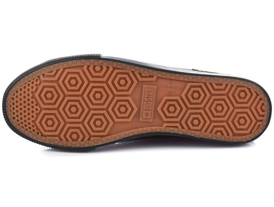 BIG STAR KK174007 MĘSKIE KLASYCZNE CZARNE TRAMPKI