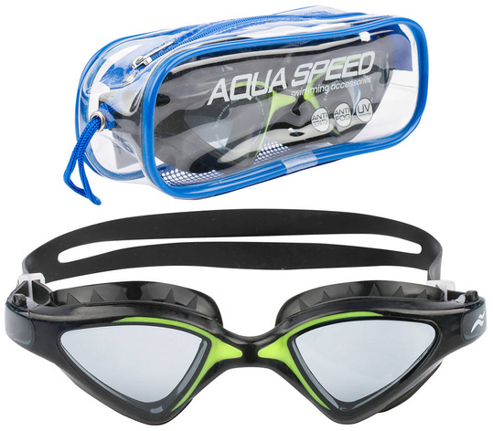 AQUA SPEED RAPTOR OKULARY PŁYWACKIE DO PŁYWANIA OKULARKI NA BASEN