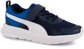 PUMA EVOLVE RUN 386239-14 buty sneakersy dziecięce sportowe na rzep granatowe
