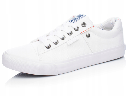 BIG STAR AA274511 damskie trampki klasyczne białe