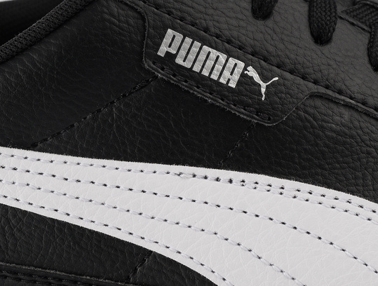 PUMA TURINO II 397452-01 męskie buty sportowe sneakersy niskie skóra ekologiczna czarne