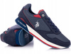  U.S. POLO BUTY MĘSKIE SPORTOWE SNEAKERSY GRANATOWE