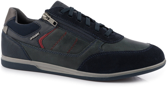 GEOX U RENAN 0CL22-C4002 MĘSKIE BUTY PÓŁBUTY SNEAKERSY SKÓRZANE