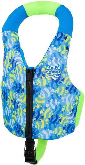 AQUA SPEED kamizelka dla dzieci dziecięca do pływania na basen asekuracyjna piankowa