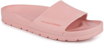 AQUA SPEED OSLO kol. 03 różowe klapki sportowe na basen plażę do ogrodu