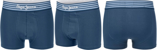 PEPE JEANS MAJTKI BOKSERKI MĘSKIE BAWEŁNA 3PAK U5_F3562_PEP_S3PKA_533