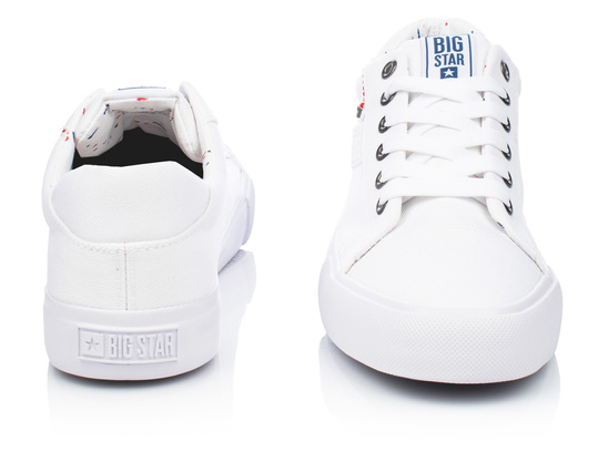 BIG STAR AA274511 damskie trampki klasyczne białe