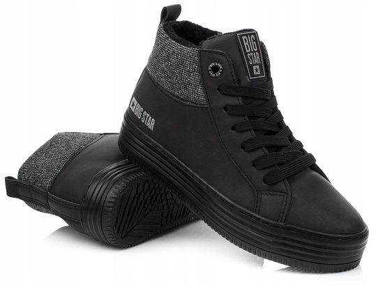 BIG STAR DAMSKIE BUTY ZIMOWE WYSOKIE OCIEPLANE II274147