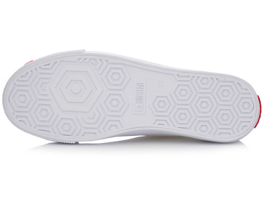 OUTLET: BIG STAR HH274675 damskie trampki niskie białe