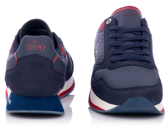 U.S. POLO BUTY MĘSKIE SPORTOWE SNEAKERSY GRANATOWE