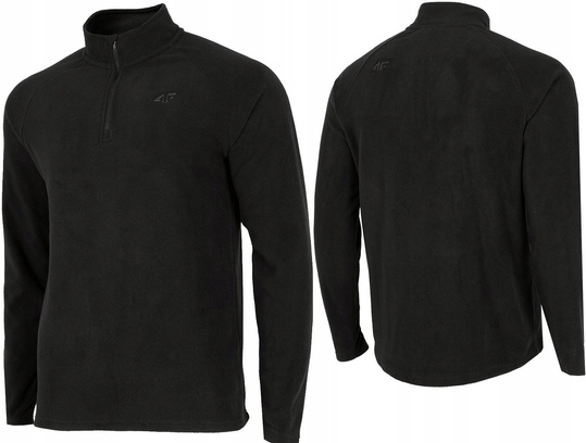 4F MĘSKA BLUZA POLAR POLAROWA BIELIZNA STÓJKA H4Z22-BIMP010-20S