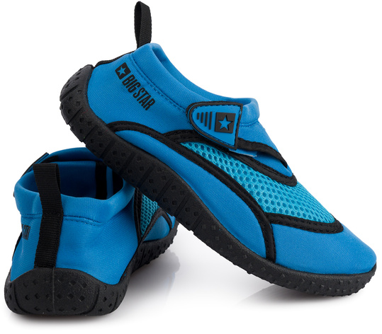 BIG STAR NN374467 BUTY DZIECIĘCE DO WODY PŁYWANIA NA PLAŻĘ RAFĘ JEŻOWCE DLA DZIECI NIEBIESKIE