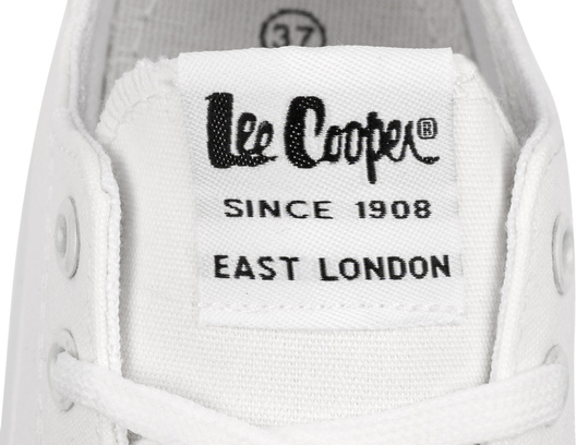 LEE COOPER LCW-25-44-3221L DAMSKIE TRAMPKI BIAŁE NA PLATFORMIE