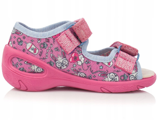 BEFADO SUNNY SANDAŁY DZIECIĘCE SKÓRA 065P147