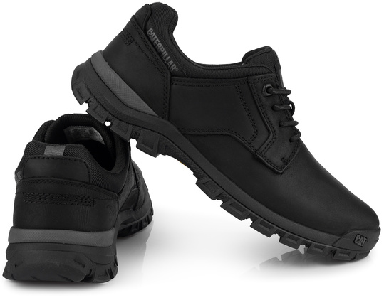 CATERPILLAR CAT THRESHOLD LOW P726059 MĘSKIE CZARNE BUTY PÓŁBUTY