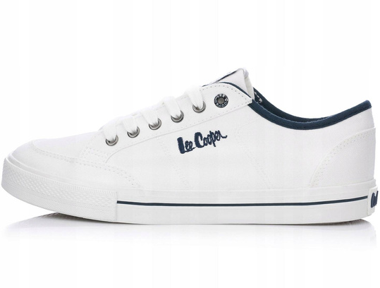 LEE COOPER LCW-22-31-0900M męskie trampki niskie białe
